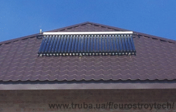 Всстановлено сонячний коллектор у місті Рівне &mdash; Евро Строй Технологии